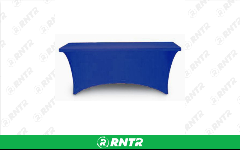 Generic Spandex for 6' & 8' Rectangle Tables – For rent in Howell, New Jersey – Mr. Happy Party Rentals | RNTR.com – Image 3 of 3