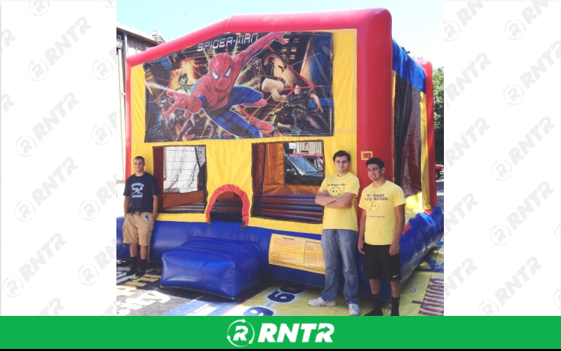 Generic Spiderman Bounce House – For rent in howell, new-jersey – Mr. Happy Party Rentals | RNTR.com – Image 1