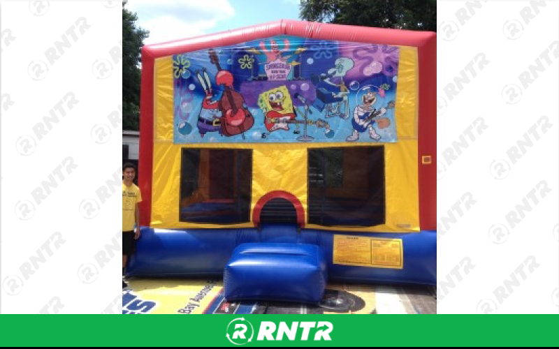 Generic SpongeBob 15x15 Bounce House – For rent in howell, new-jersey – Mr. Happy Party Rentals | RNTR.com – Image 1