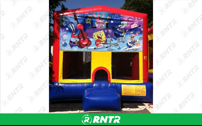 Generic SpongeBob Bounce House – For rent in howell, new-jersey – Mr. Happy Party Rentals | RNTR.com – Image 1