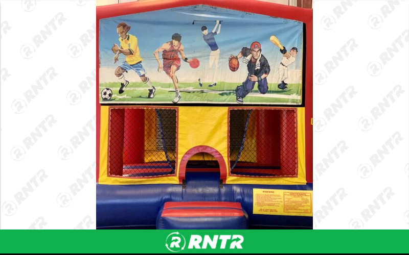 Generic Sports Banner – For rent in mangonia-park, florida – kids bounce 4 fun | RNTR.com – Image 1