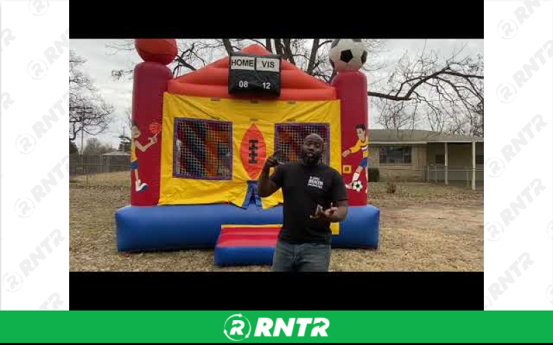 Generic Sports Bounce House – For rent in little-rock, arkansas – Mr Calvins Bouncers | RNTR.com – Image 1
