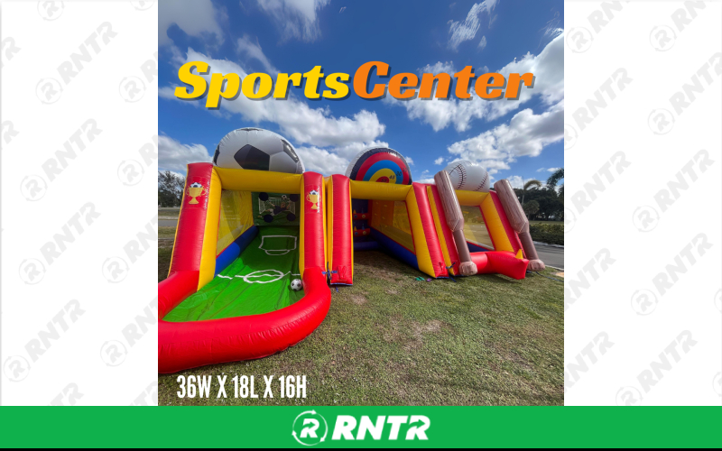 Generic Sports Center 36W x 18L x 16H – For rent in sarasota, florida – Joyland Rentals | RNTR.com – Image 1