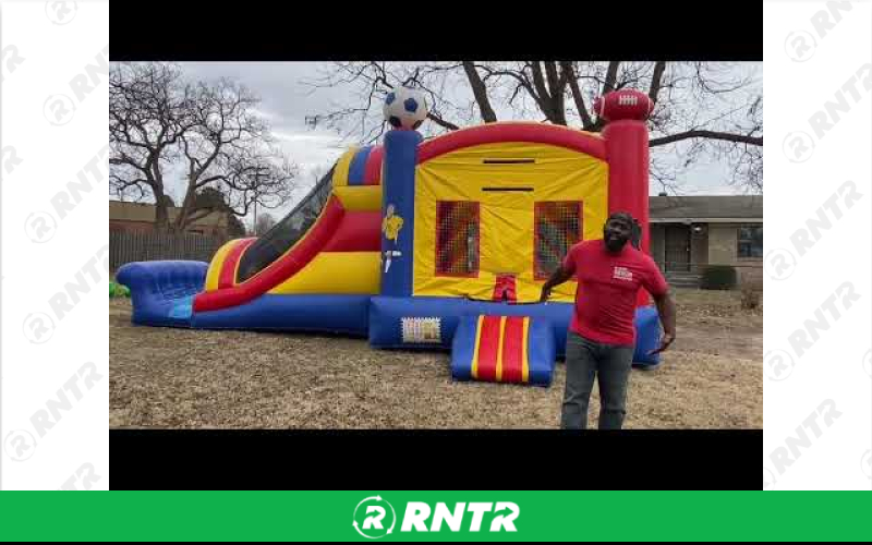 Generic Sports Combo Bounce House – For rent in Little Rock, Arkansas – Mr Calvins Bouncers | RNTR.com – Image 2 of 3