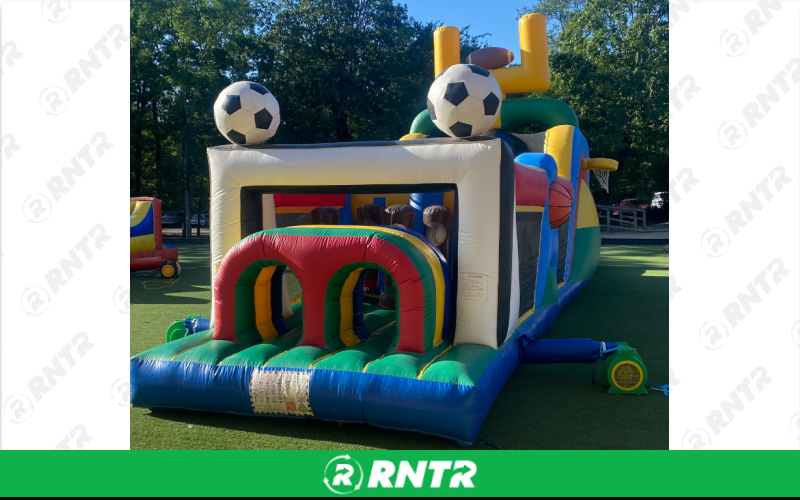 Generic Sports Obstacle Course w/Slide – For rent in little-rock, arkansas – Mr Calvins Bouncers | RNTR.com – Image 1