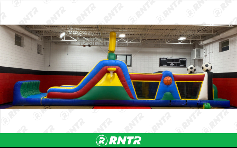 Generic Sports Obstacle Course w/Slide – For rent in Little Rock, Arkansas – Mr Calvins Bouncers | RNTR.com – Image 2 of 3