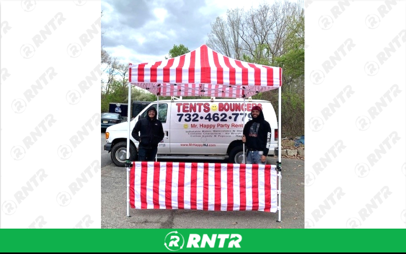 Generic Standard Carnival Tent – For rent in howell, new-jersey – Mr. Happy Party Rentals | RNTR.com – Image 1