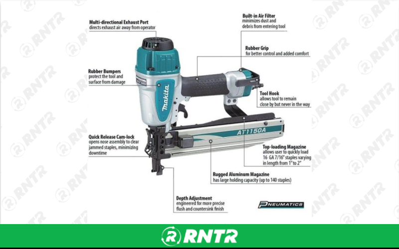 Generic STAPLER - AIR MED. 7/16 IN. CROWN – For rent in Edmonds, Washington – Miller\\\'s Equipment and Rent-All inc. | RNTR.com – Image 2 of 3