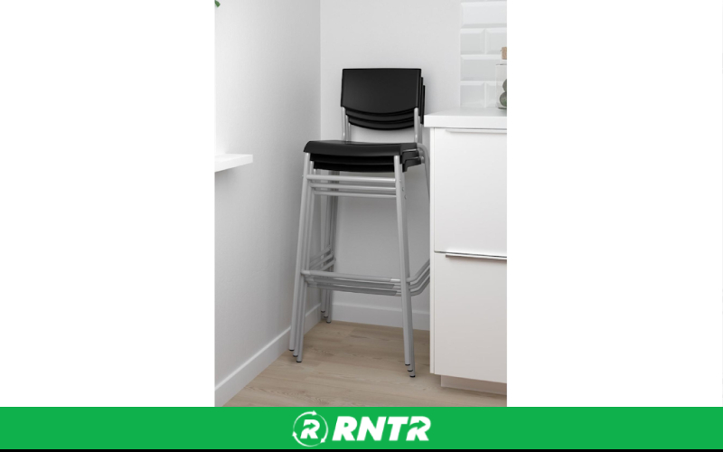 Generic STOOL - BLACK – For rent in Bayonne, New Jersey – Resnicks Party Rental | RNTR.com – Image 2 of 2