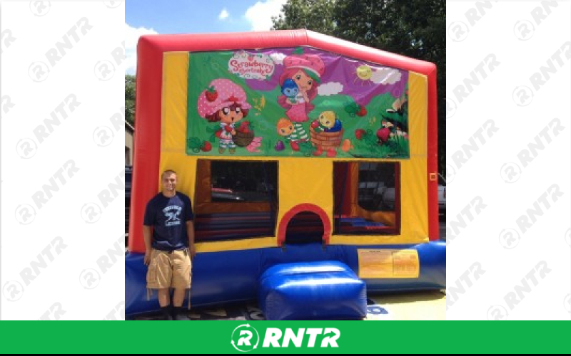 Generic Strawberry Shortcake Bounce House – For rent in howell, new-jersey – Mr. Happy Party Rentals | RNTR.com – Image 1