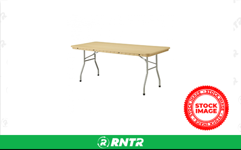 Generic TABLE 6ft x 30in FOLDING LEGS – For rent in hollywood, florida – Alltool Rental Co. | RNTR.com – Image 1