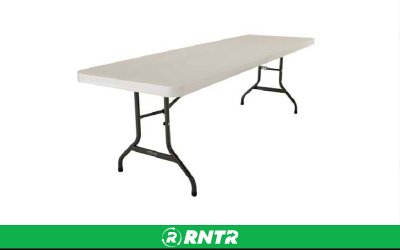 Generic TABLE 8 FT. ***RECTANGULAR--HD.  PLASTIC. (for del only or truck pu)*** – For rent in bayonne, new-jersey – Resnicks Party Rental | RNTR.com – Image 1