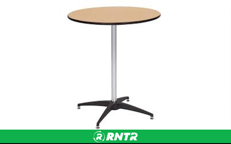 Generic TABLE COCKTAIL 30inRD -- TALL 42inH OR SHORT 30inH – For rent in bayonne, new-jersey – Resnicks Party Rental | RNTR.com – Image 1