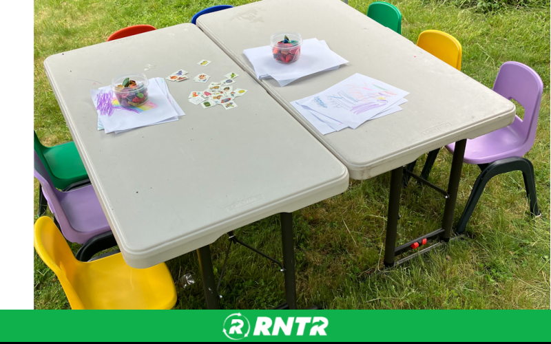 Generic TABLE -KIDS  2ft X 4ft - ADJUSTABLE – For rent in bayonne, new-jersey – Resnicks Party Rental | RNTR.com – Image 1