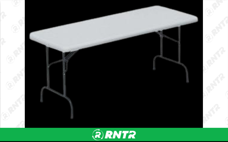 Generic Table Rectangular 6ftL – For rent in mangonia-park, florida – kids bounce 4 fun | RNTR.com – Image 1
