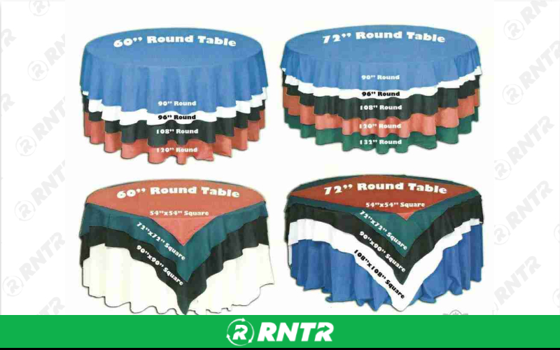 Generic Table Runner (Burnt Orange 148) – For rent in Seneca Falls, New York – Upstate Party Rental inc | RNTR.com – Image 4 of 4