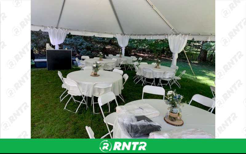 Generic Tent Leg Skirts – For rent in Howell, New Jersey – Mr. Happy Party Rentals | RNTR.com – Image 2 of 3