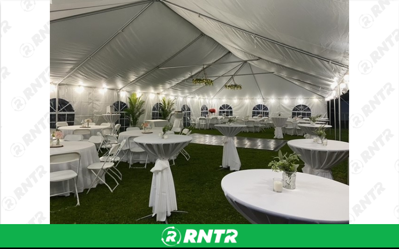 Generic Tent Lighting per 25' length – For rent in howell, new-jersey – Mr. Happy Party Rentals | RNTR.com – Image 1