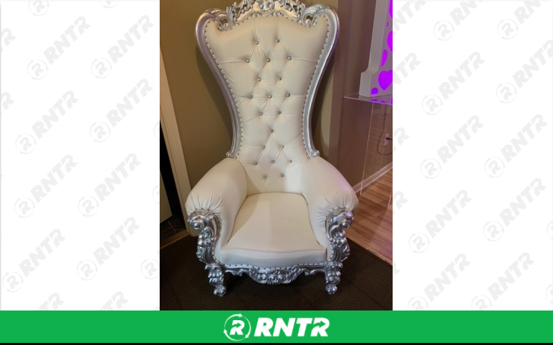 Generic Throne Chair – For rent in howell, new-jersey – Mr. Happy Party Rentals | RNTR.com – Image 1