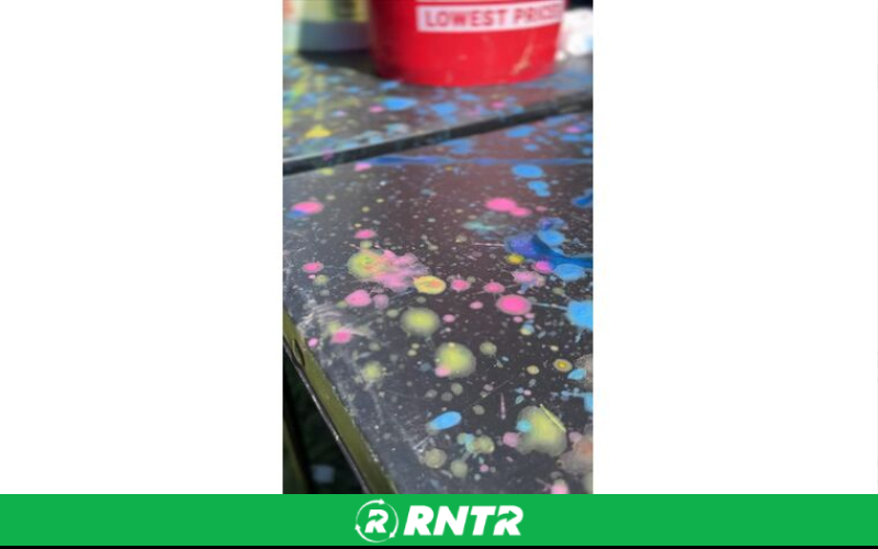 Generic Throw Paint Station – For rent in chattanooga, tennessee – Edgeway Events | RNTR.com – Image 1