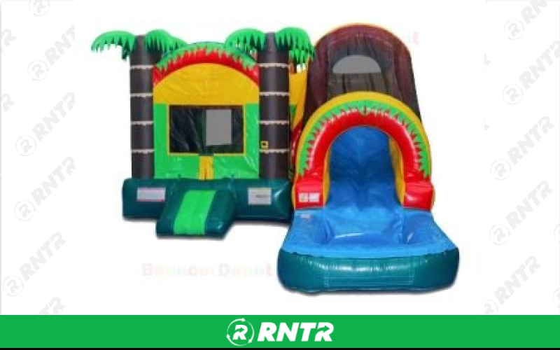 Generic Tiki Combo Dry Only – For rent in mangonia-park, florida – kids bounce 4 fun | RNTR.com – Image 1