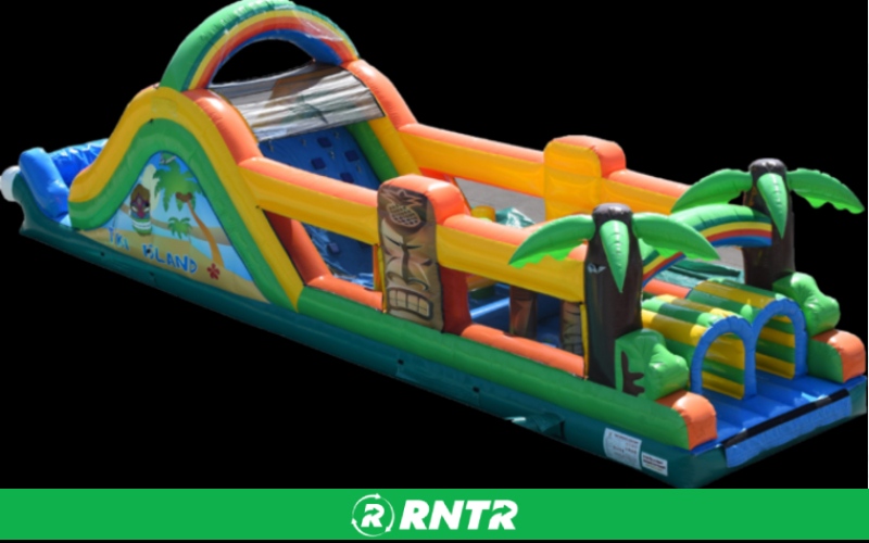 Generic Tiki Island Obstacle Course – For rent in Chattanooga, Tennessee – Edgeway Events | RNTR.com – Image 3 of 3