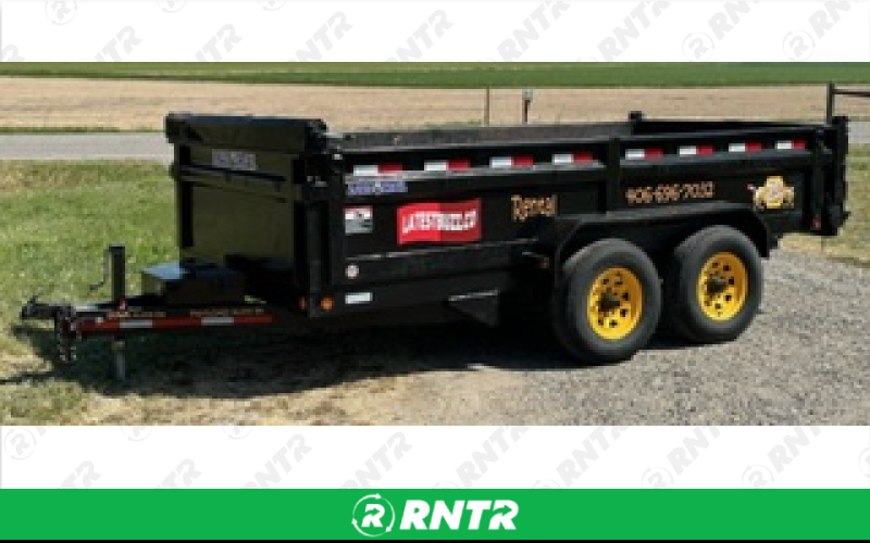 Load Trail 7'x14' TRAILER - Dump Trailer – For rent in laurel, montana – 2B's RentalS & ServiceS | RNTR.com – Image 1