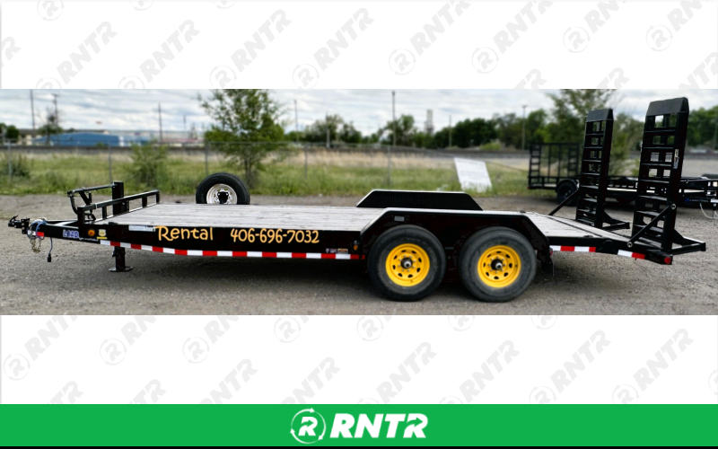 Load Trail 7'x20' TRAILER - Equipment Trailer – For rent in laurel, montana – 2B's RentalS & ServiceS | RNTR.com – Image 1