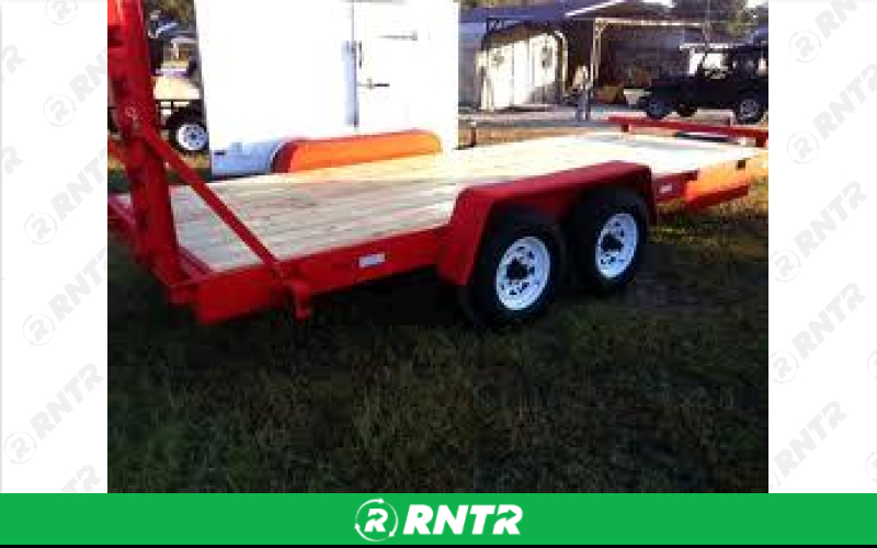 Generic TRAILER -  FLATBED 7ft X 18ft – For rent in hollywood, florida – Alltool Rental Co. | RNTR.com – Image 1