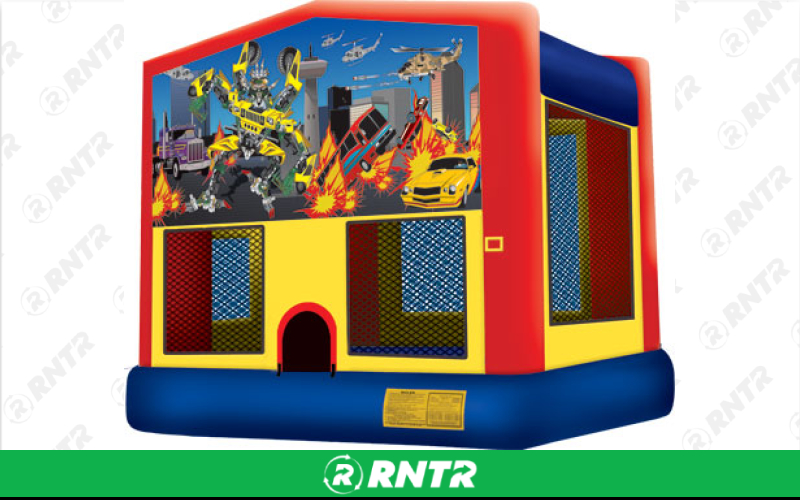 Generic Transformers 15x15 Bounce House – For rent in howell, new-jersey – Mr. Happy Party Rentals | RNTR.com – Image 1