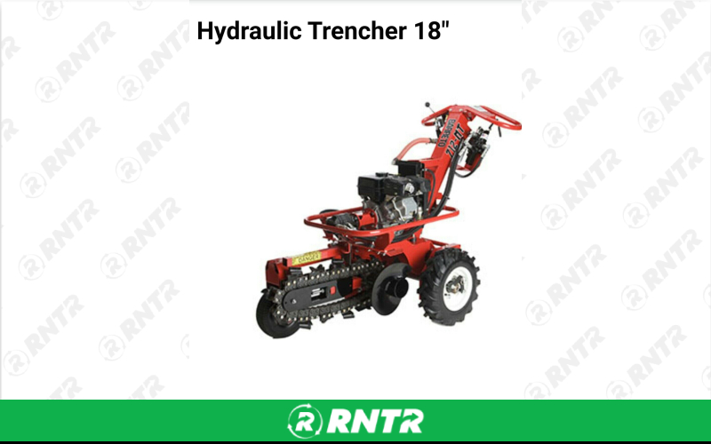 Barreto Trencher 18 Self Propelled Trencher – For rent in Portage, Wisconsin – Capital City Equipment | RNTR.com – Image 2 of 2