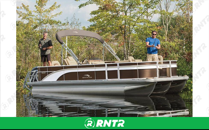 Bennington Tritoons w/ 150hp – For rent in Little Elm, Texas – Cottonwood Creek Boat Rental | RNTR.com – Image 2 of 2