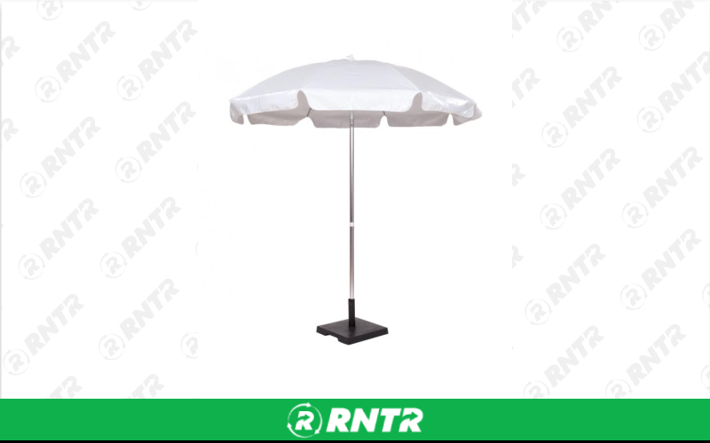 Generic UMBRELLA - WHITE F/ RND TABLES – For rent in Edmonds, Washington – Miller\\\'s Equipment and Rent-All inc. | RNTR.com – Image 3 of 3