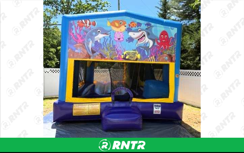 Generic Under the Sea -  15x15 Bounce House – For rent in howell, new-jersey – Mr. Happy Party Rentals | RNTR.com – Image 1