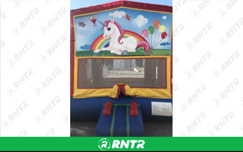 Generic Unicorn Banner – For rent in mangonia-park, florida – kids bounce 4 fun | RNTR.com – Image 1