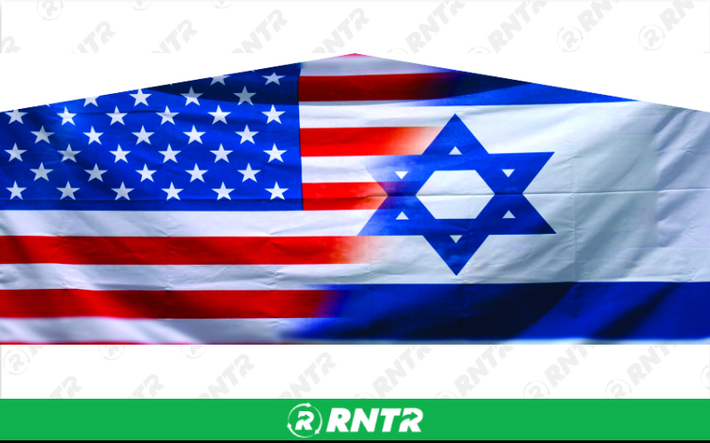 Generic United States -  Israel Flag 15x15 Bounce House – For rent in howell, new-jersey – Mr. Happy Party Rentals | RNTR.com – Image 1