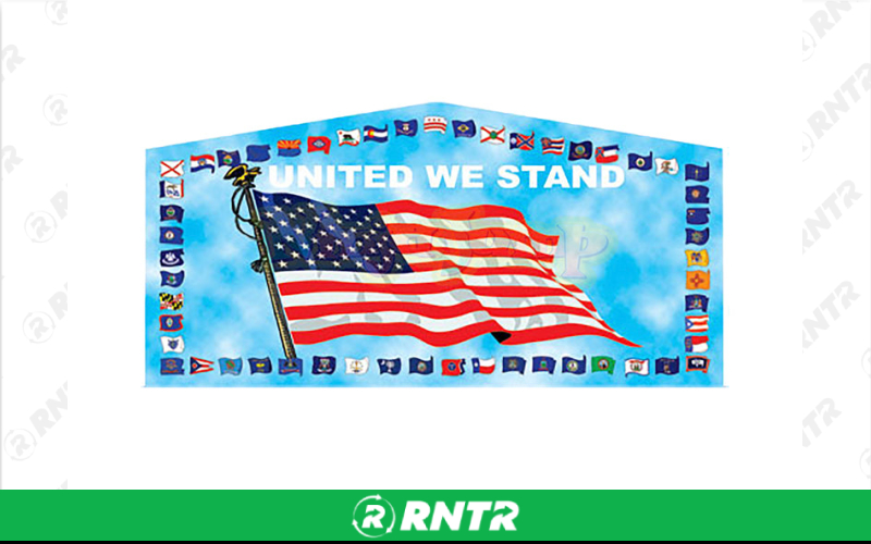 Generic United We Stand Combo w/slide and BB hoop – For rent in howell, new-jersey – Mr. Happy Party Rentals | RNTR.com – Image 1