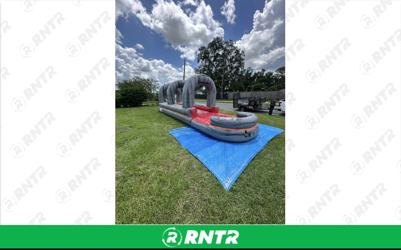 Generic Volcano Slip N Slide (Only) – For rent in orlando, florida – King of Bounce | RNTR.com – Image 1