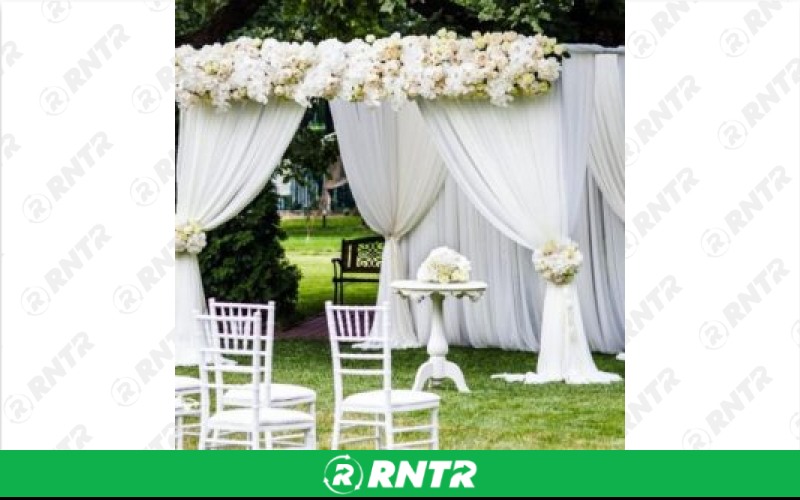 Generic Wedding Chuppah 10x10 – For rent in howell, new-jersey – Mr. Happy Party Rentals | RNTR.com – Image 1
