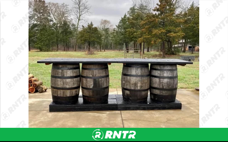 Generic Whiskey Barrel Bars – For rent in hermitage, tennessee – Chief Rental Inc. | RNTR.com – Image 1