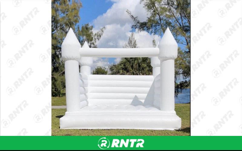 Generic White Bouncy Castle – For rent in Orlando, Florida – King of Bounce | RNTR.com – Image 2 of 2