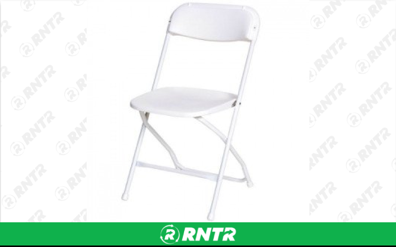 Generic White Chairs -  Newer chairs – For rent in howell, new-jersey – Mr. Happy Party Rentals | RNTR.com – Image 1