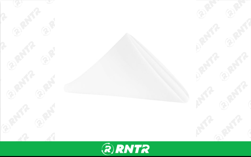 Generic White Napkins – For rent in lilburn, georgia – JVC's Party Rentals & Event Hall | RNTR.com – Image 1