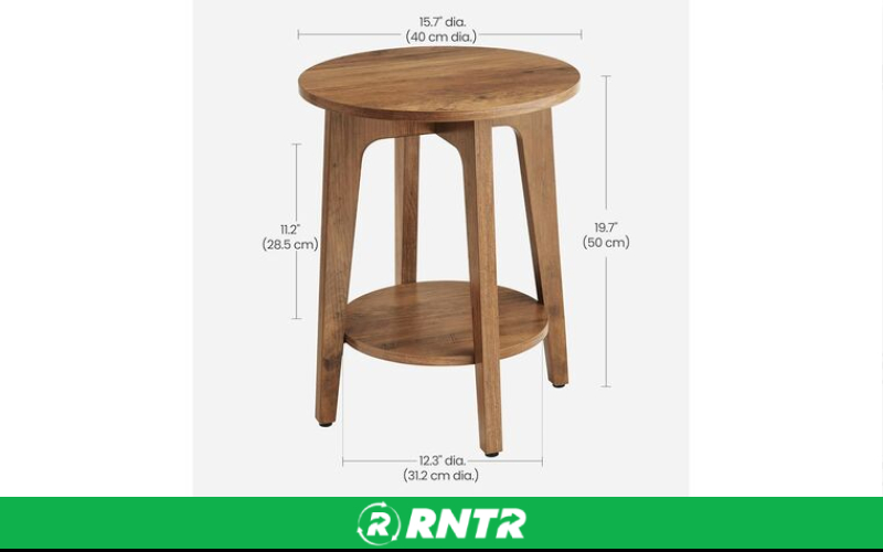 Generic Wood Side Tables – For rent in chattanooga, tennessee – Edgeway Events | RNTR.com – Image 1