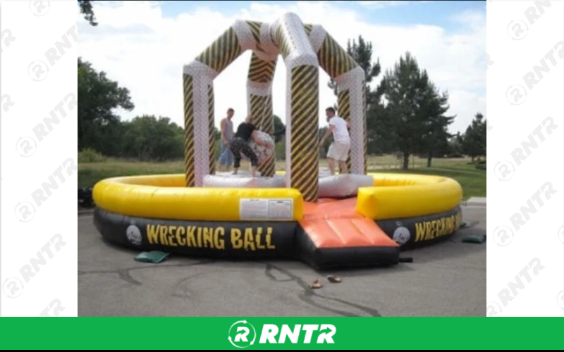 N-Flatables Wrecking Ball Inflatable Game – For rent in hermitage, tennessee – Chief Rental Inc. | RNTR.com – Image 1