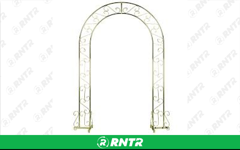 Generic Wedding Arch - Brass – For rent in Hiram, Georgia – Unlimited Party Rental | RNTR.com – Image 1 of 1