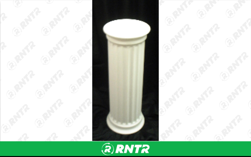 Generic White Corinthian Column - 32 Tall – For rent in Hiram, Georgia – Unlimited Party Rental | RNTR.com – Image 1 of 1