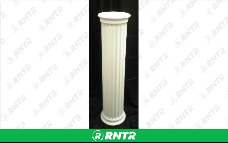Generic White Corinthian Column - 48 Tall – For rent in Hiram, Georgia – Unlimited Party Rental | RNTR.com – Image 1 of 1
