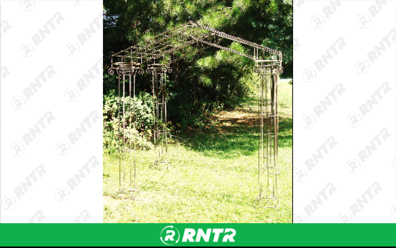 Generic Wrought Iron Gazebo – For rent in Hiram, Georgia – Unlimited Party Rental | RNTR.com – Image 1 of 1