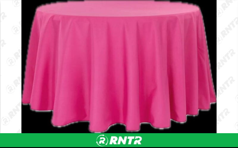 Generic 108 Round Hot Pink Table Cloth – For rent in piedmont, south-carolina – Crimsontlc Tables Linen and Chairs | RNTR.com – Image 1
